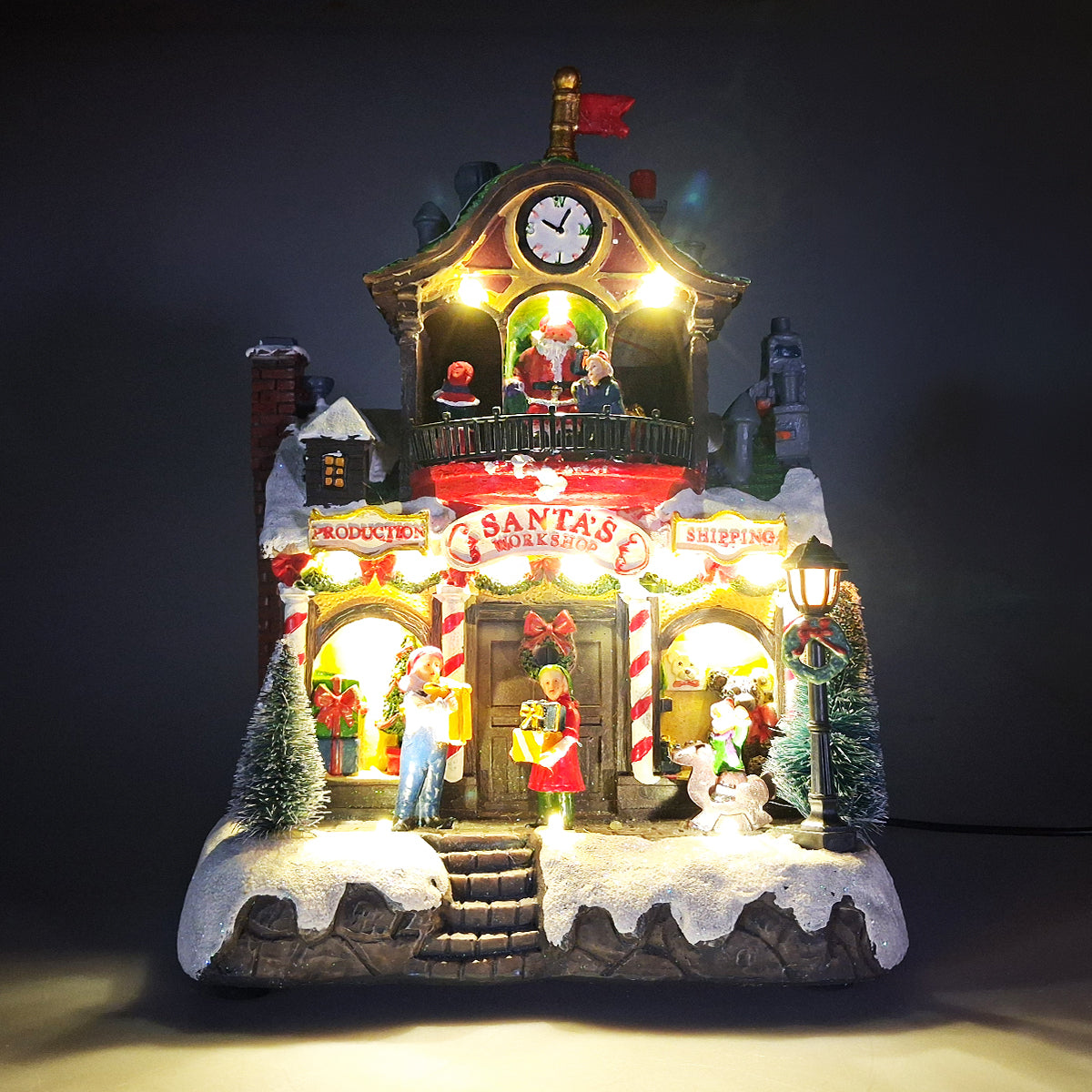 Santas Christmas Workshop Diorama