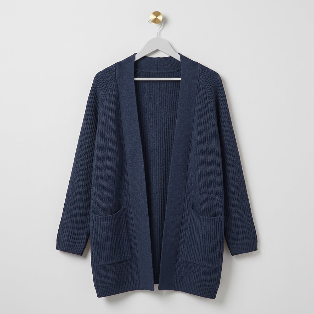 Throw-over Cardigans With Pockets