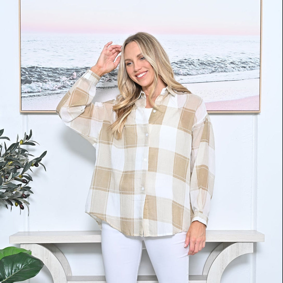 Checkered Cotton Shirts