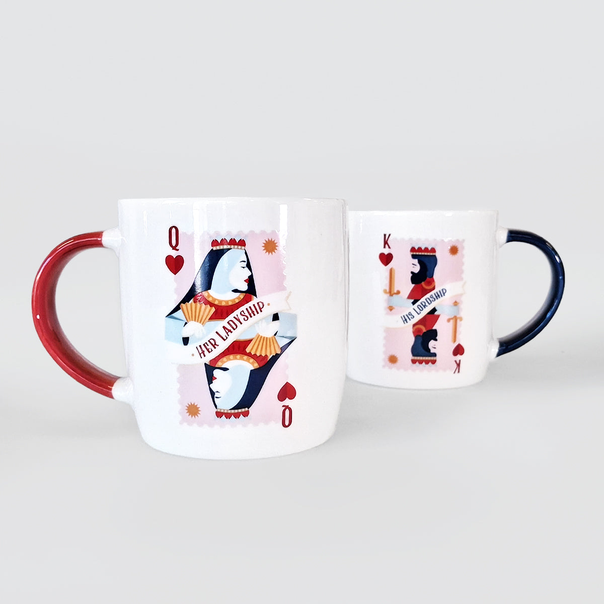 Couples Mug Set - Lady & Lord
