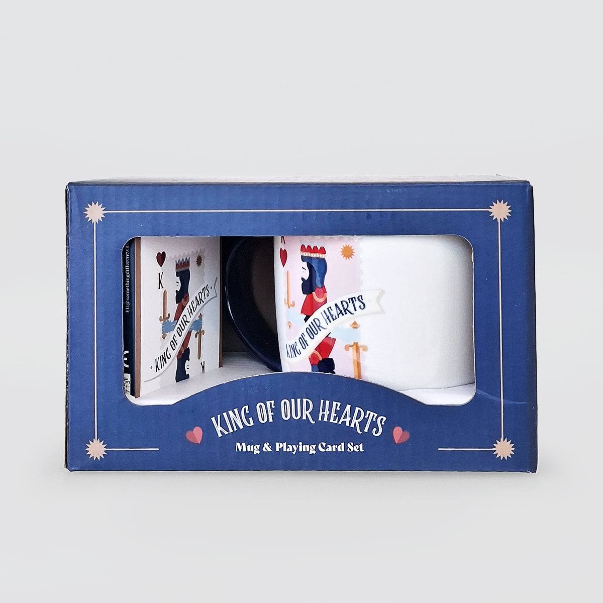 Mug & Cards Set - King Of Our Hearts