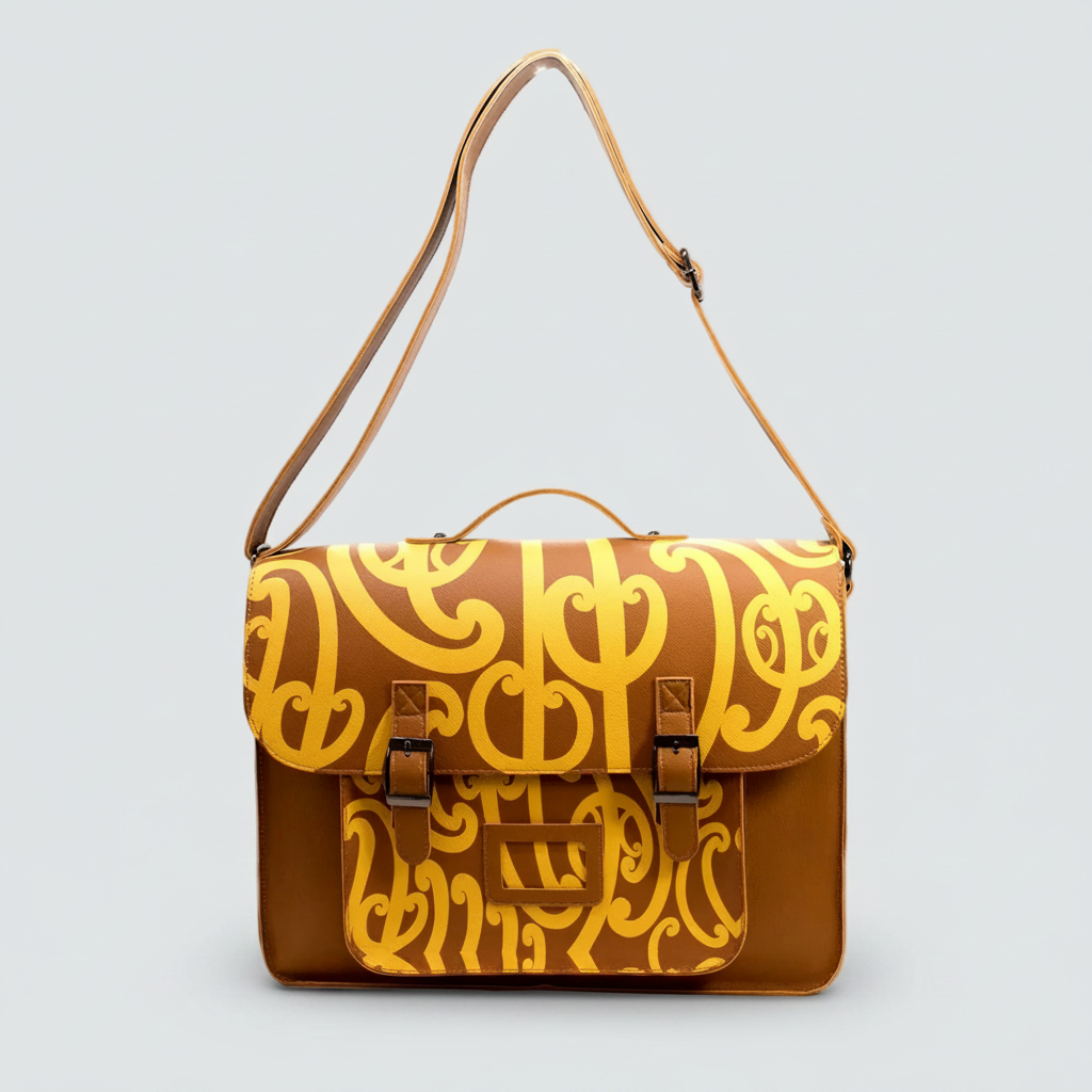 Tan Satchel Bag - Hine-ahu-one