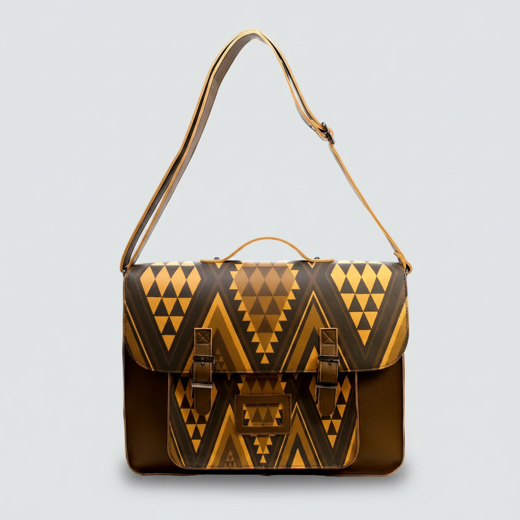 Brown Satchel Bag - Hine-Uri