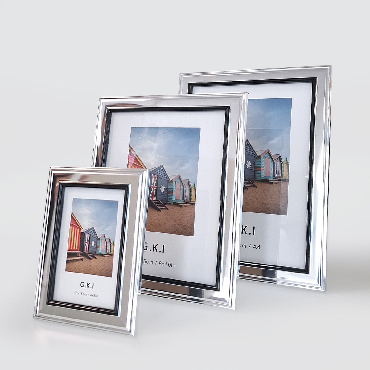 Silver & Black Frames