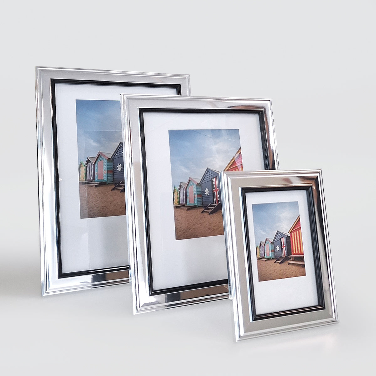 Silver & Black Frames