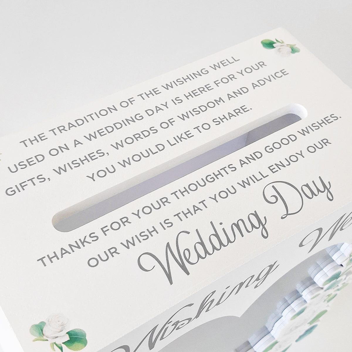 Wedding Card Wishing Well Box