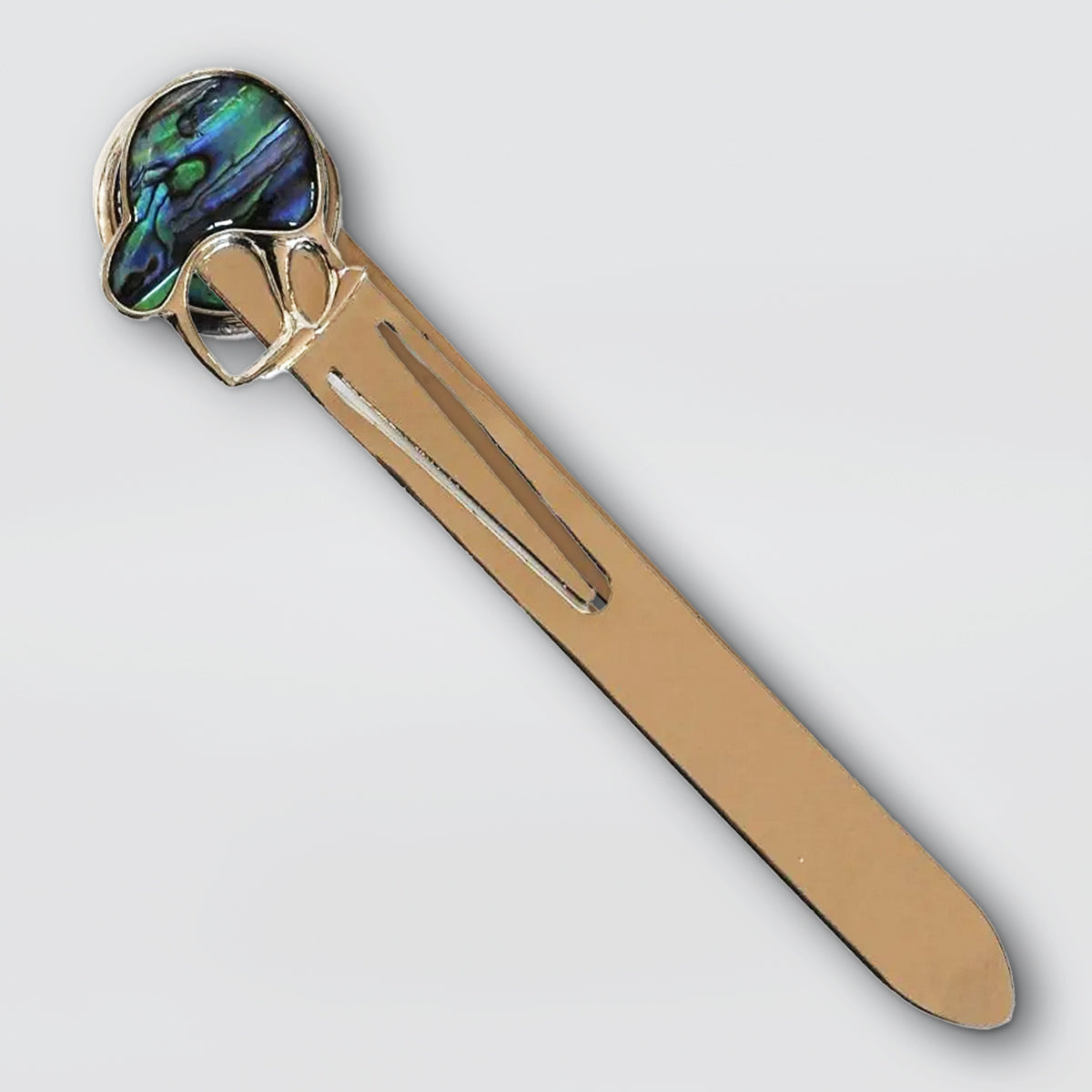 Metal & Paua Bookmark - Kiwi