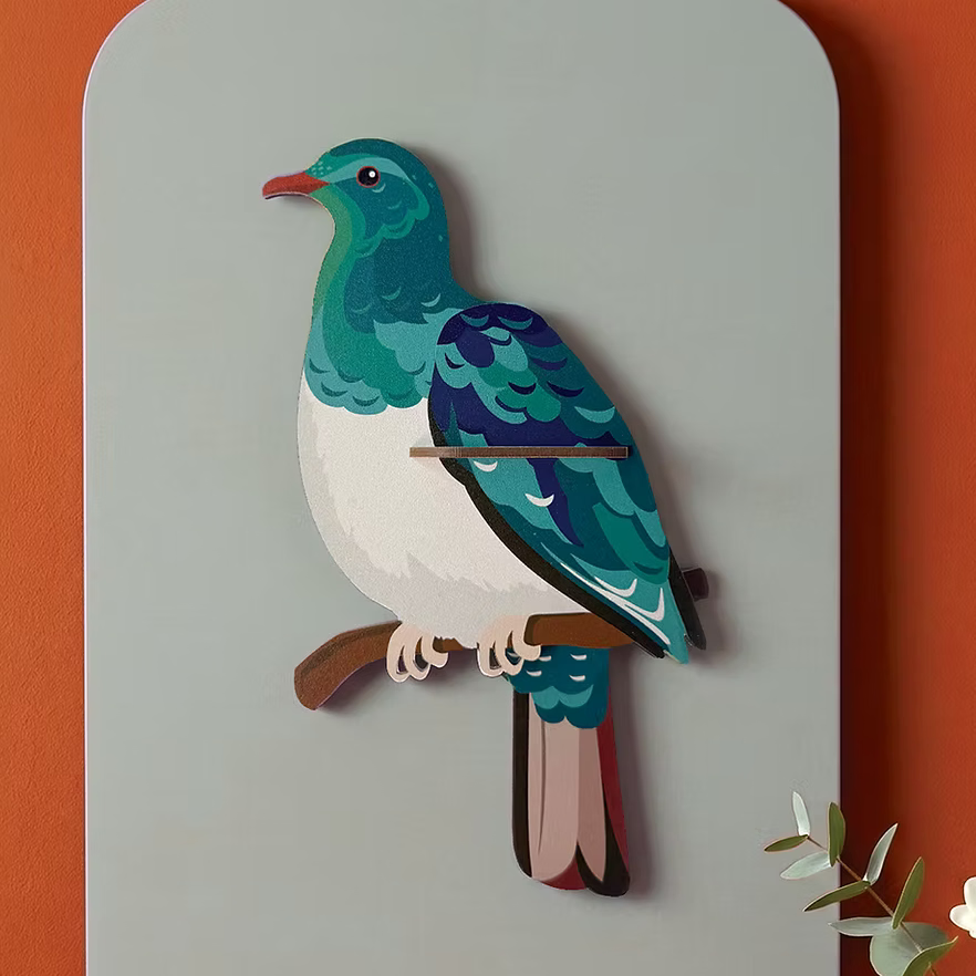 Wooden Wall Art - Kererū