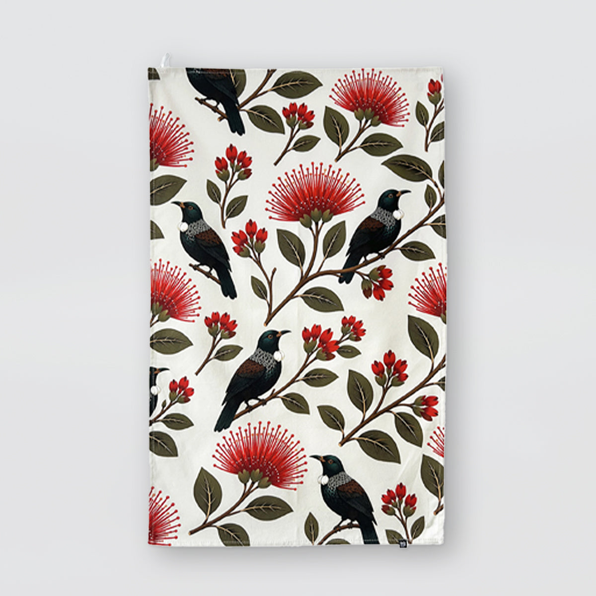 Tea Towel - Pōhutukawa Serenade