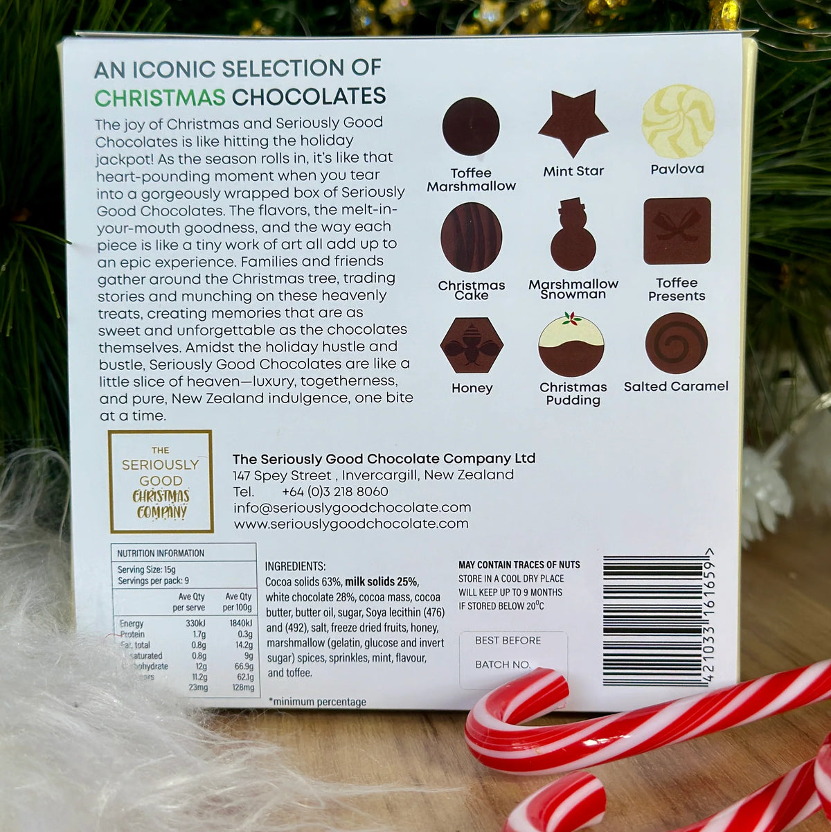 Seriously Good Chocolate Co. - Christmas Chocolates 9pk