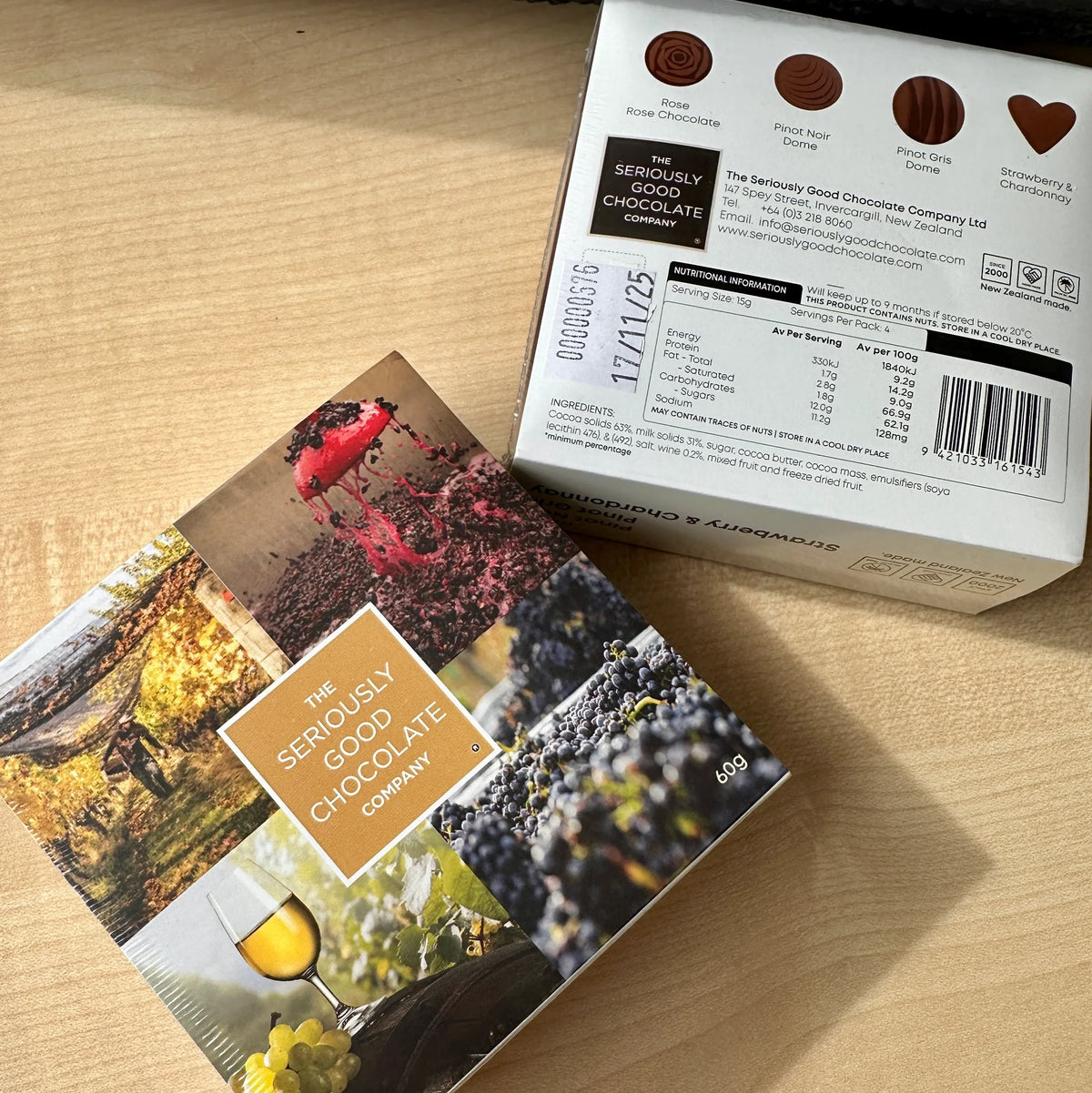Seriously Good Chocolate Co. - Wine Flavoured 4pk