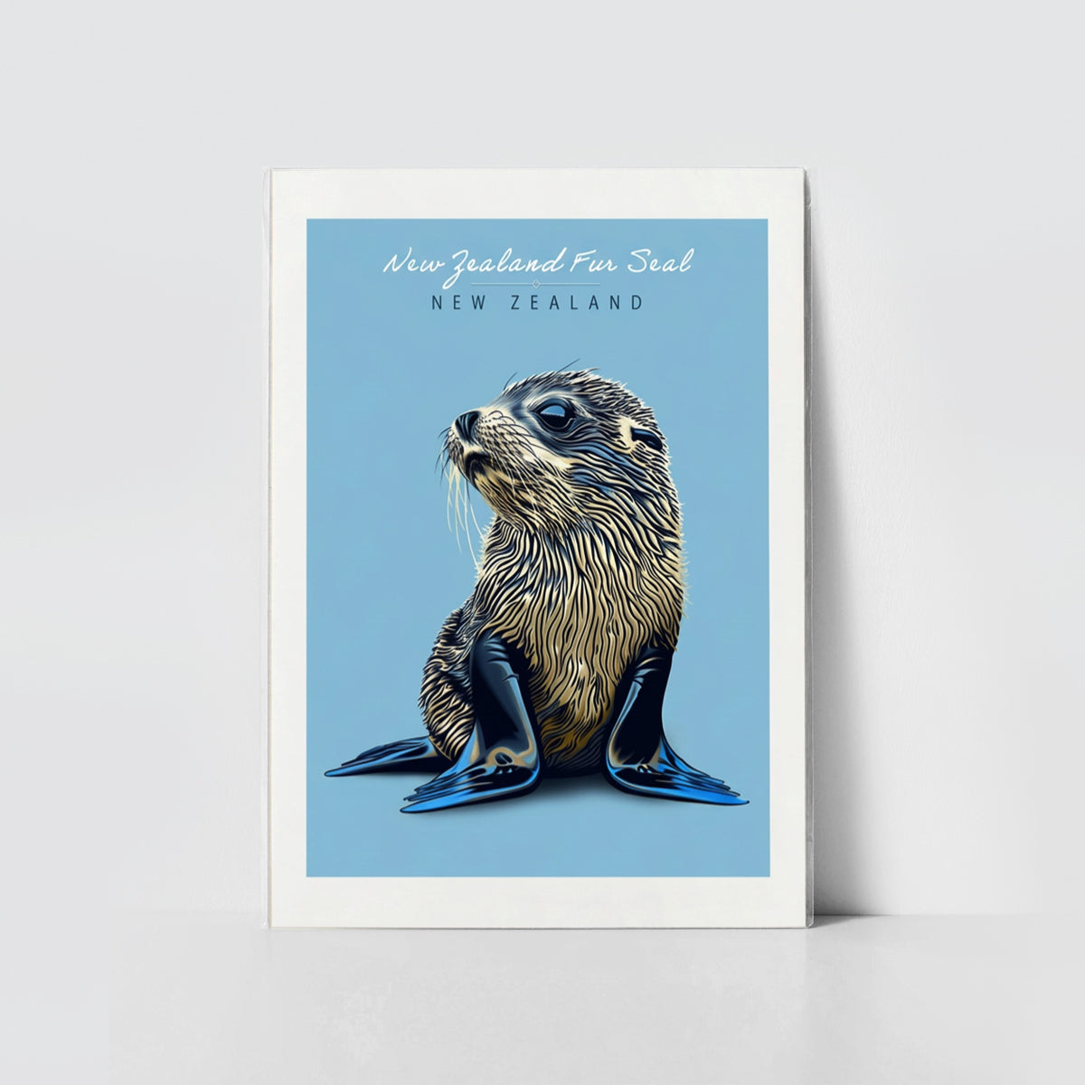 Wall Art Prints - Blue Seal
