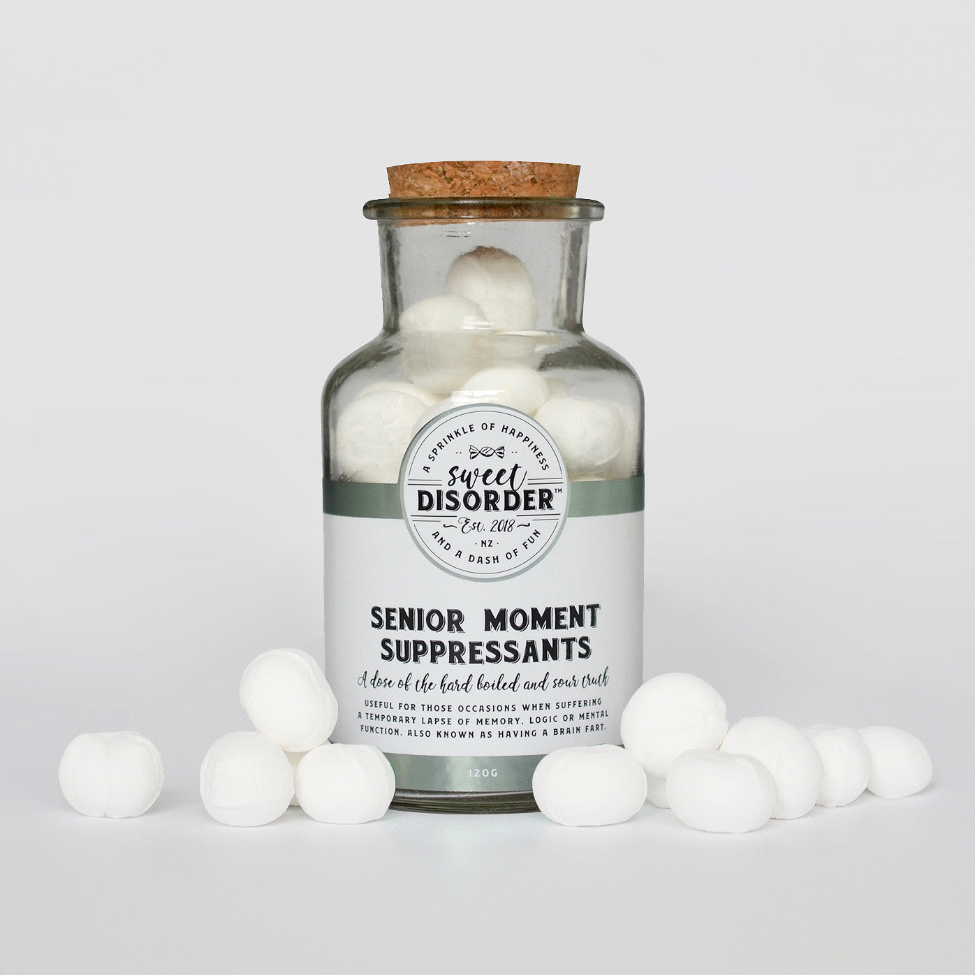 'Senior Moment Suppressants' Granny Mints Candy - 120g