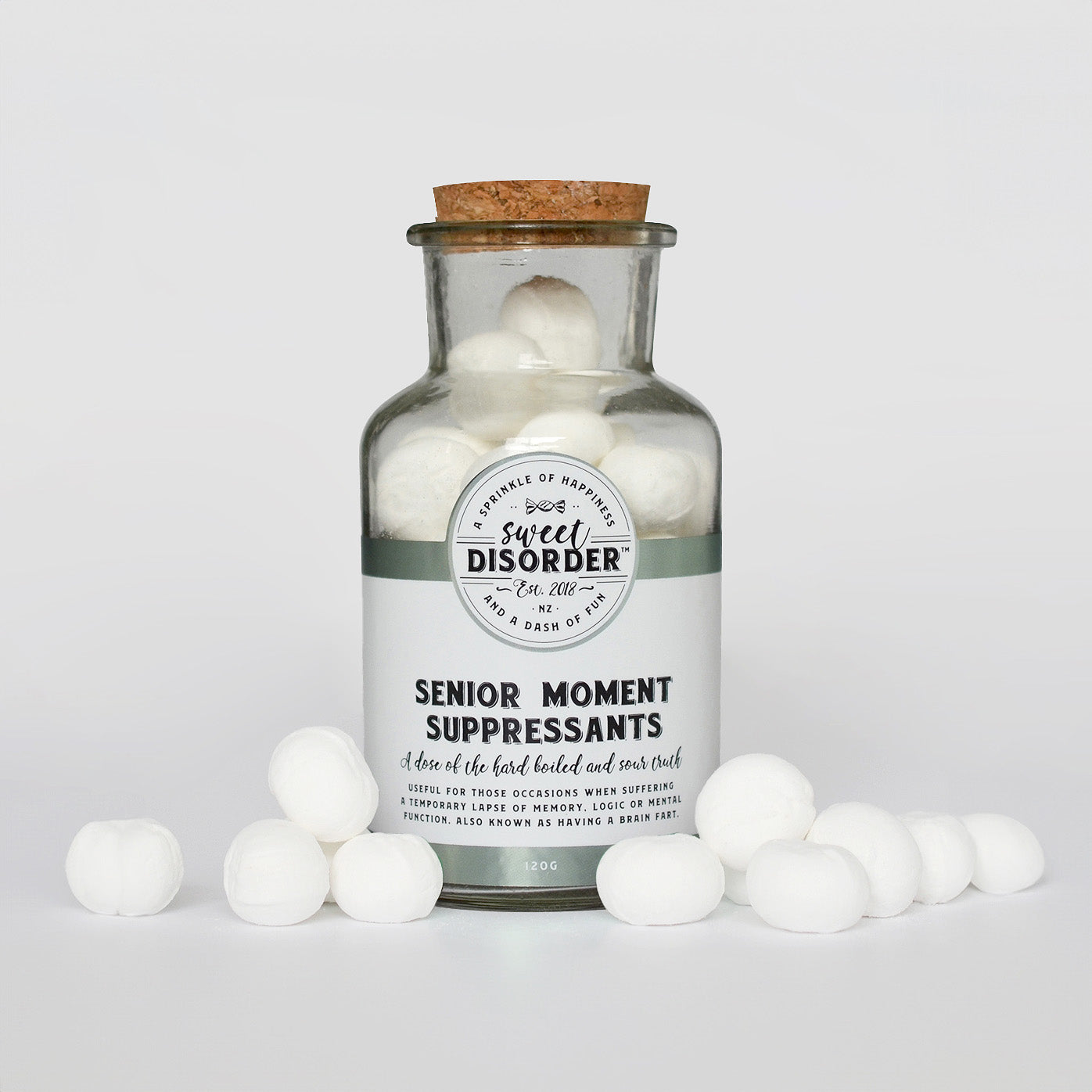 Senior Moment Suppressants' Granny Mints Candy - 120g