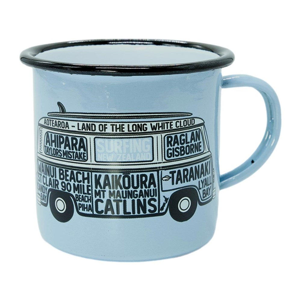 Enamel Mug - NZ Surfing