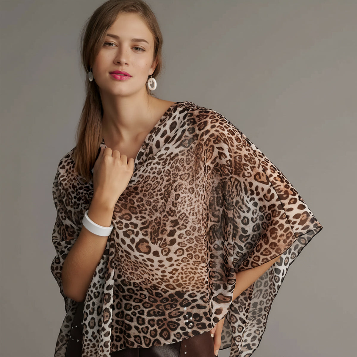 Leopard Summer Top