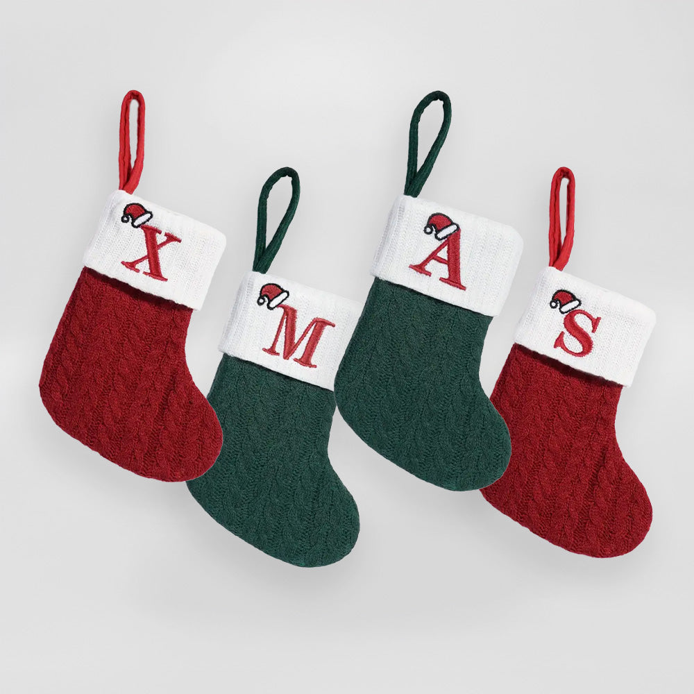 Alphabet Xmas Stockings