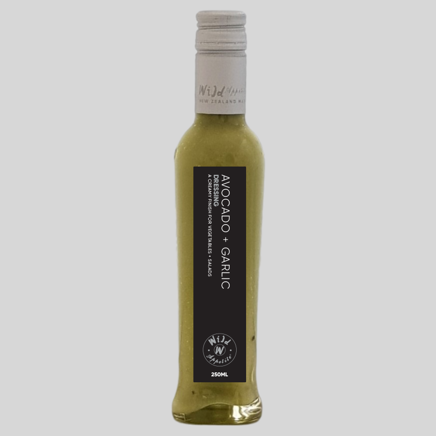 Wild Appetite - Avocado and Garlic Dressing - 250ml