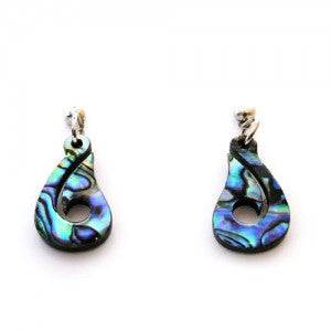 Paua Earrings - Fish Hook Design