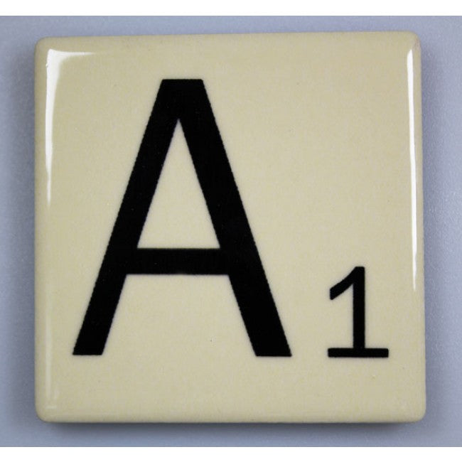 Magnetic Scrabble Letter - "A"