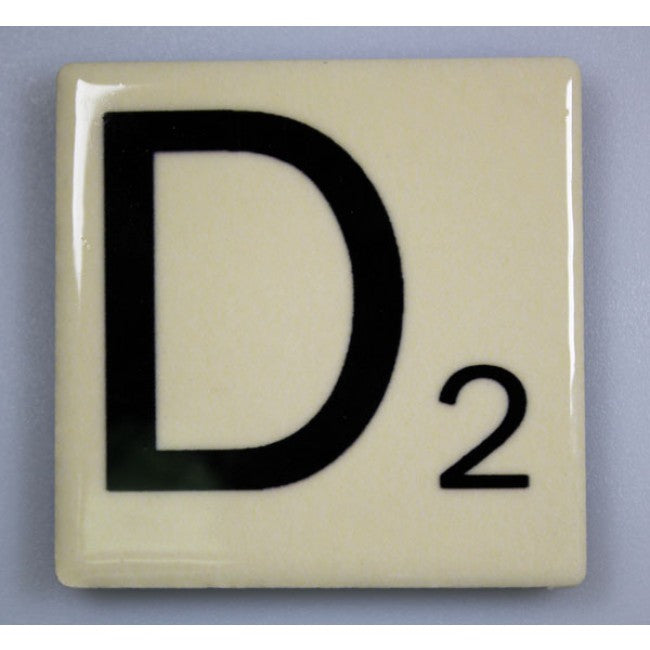 Magnetic Scrabble Letter - "D"