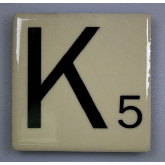 Magnetic Scrabble Letter - "K"
