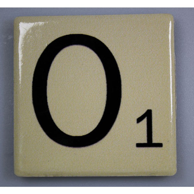 Magnetic Scrabble Letter - "O"