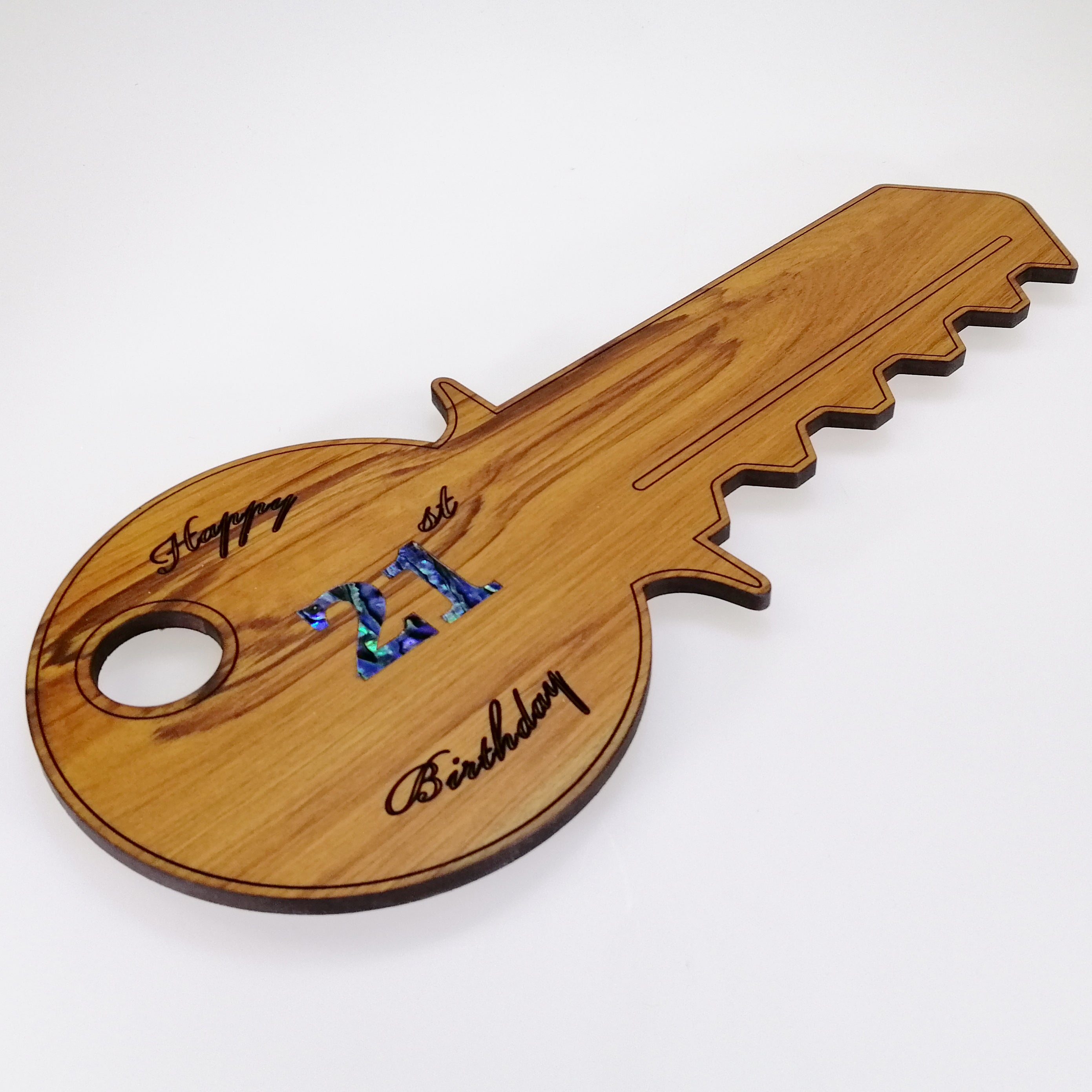 Paua Inlay 21st Key