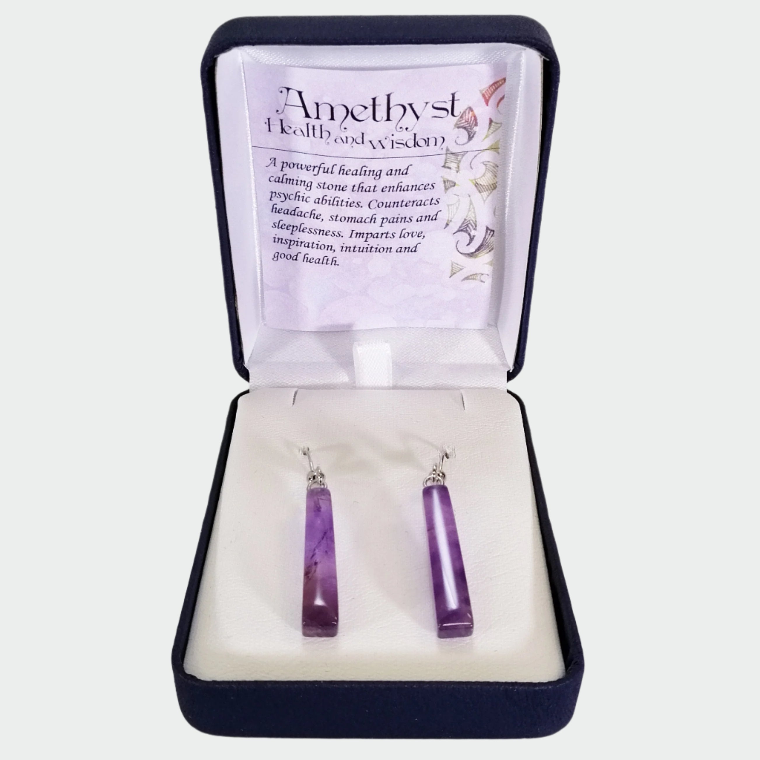 Amethyst - Drop Earrings