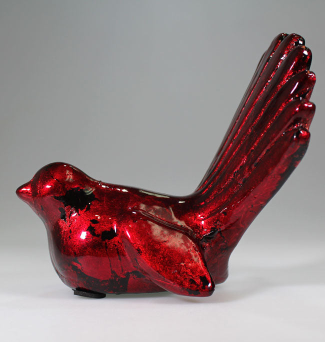 Red Mottle Fantail Ornament