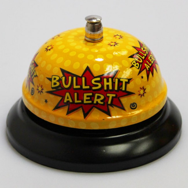 Bullshit Alert Bell