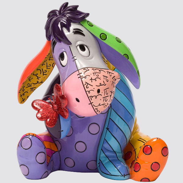 Britto - Disney - Eeyore with Butterfly Figurine