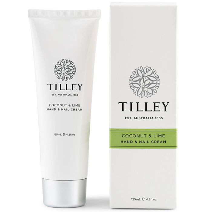 Tilley - Hand and Nail Cream - Coconut and Lime - 125ml