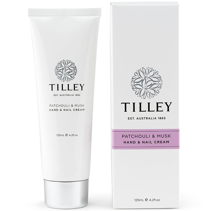 Tilley - Hand and Nail Cream - Patchouli and Musk - 125ml