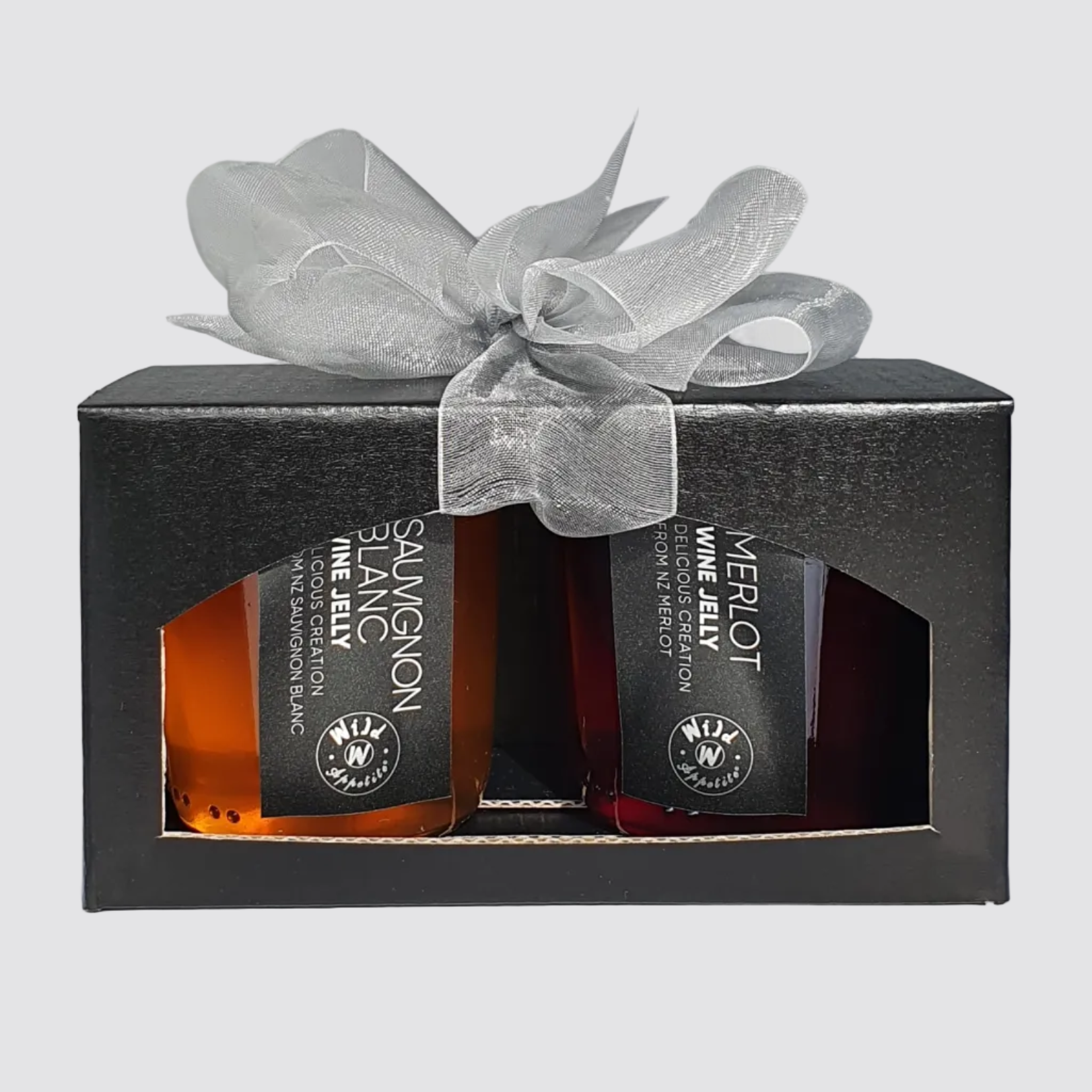 Wild Appetite - Wine Jelly Twin Pack Sauvignon Blanc & Merlot - 2 x 140g