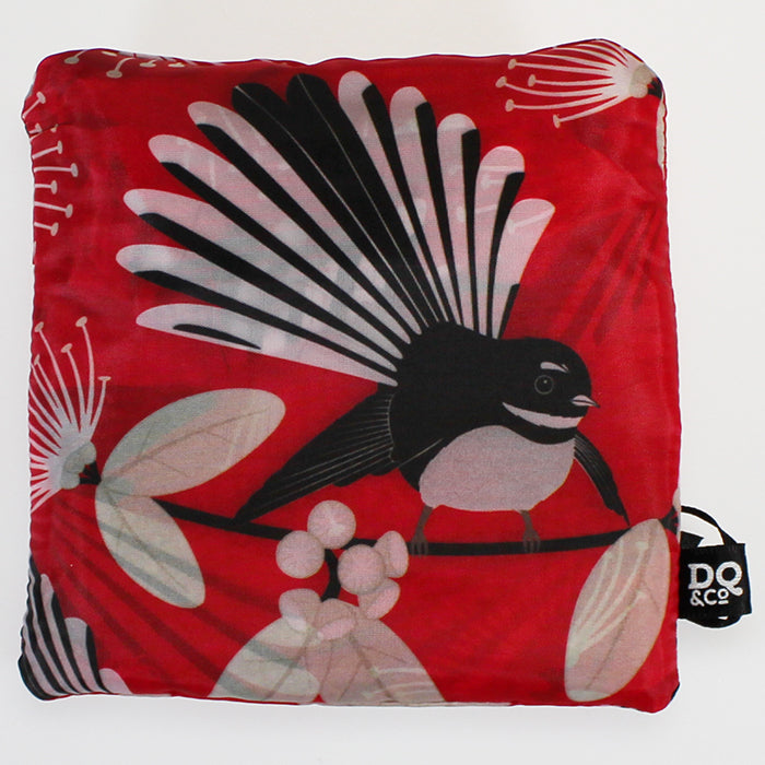 Reusable Folding Bag - Flirting Fantail