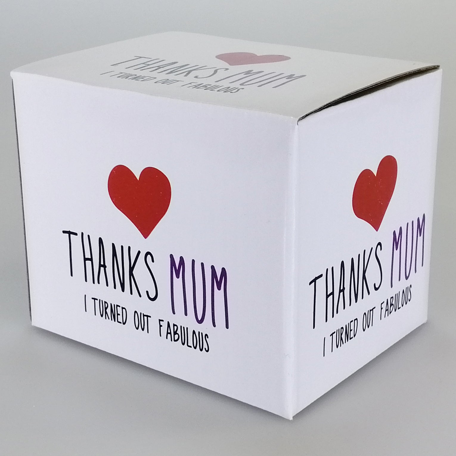 Boxed Mug - 'Thanks Mum'
