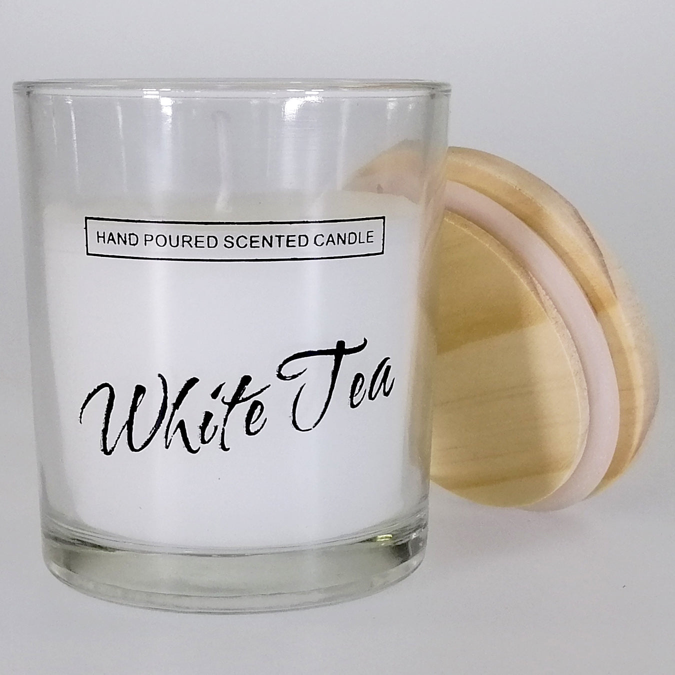 Small Glass Candle - White Tea