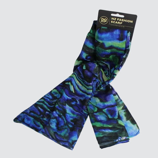 NZ Fashion Scarf - Paua