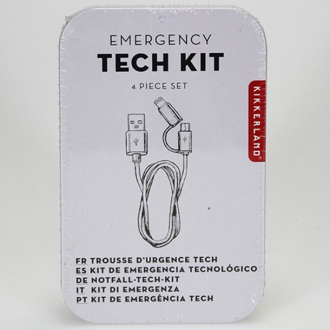 Emergency Tech Kit - Handy Accessories in a Handy Tin