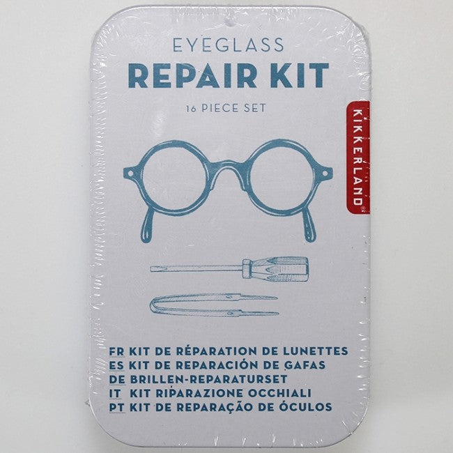 Eyeglass Repair Kit - Handy Eyeglass Repair Accessories in a Handy Tin