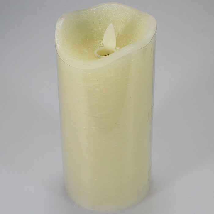Electric' Flame Candle - Cream - 15cm
