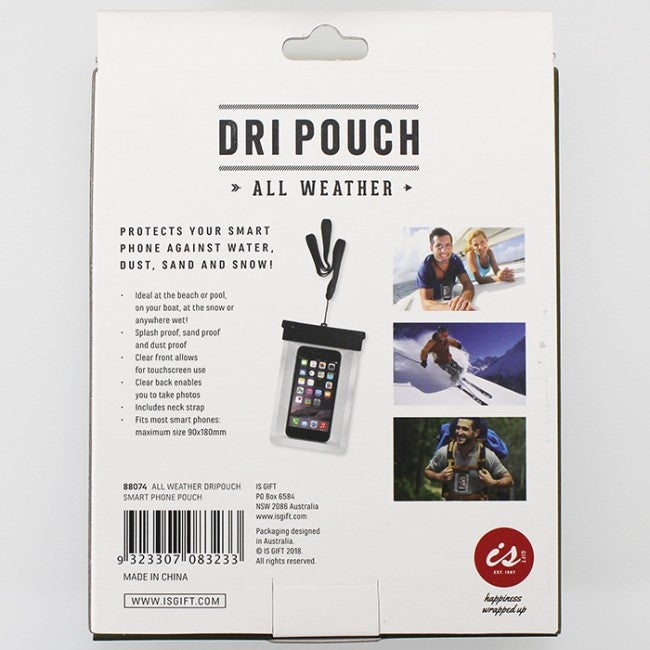All Weather Dri-Pouch for Smart Phone or Tech