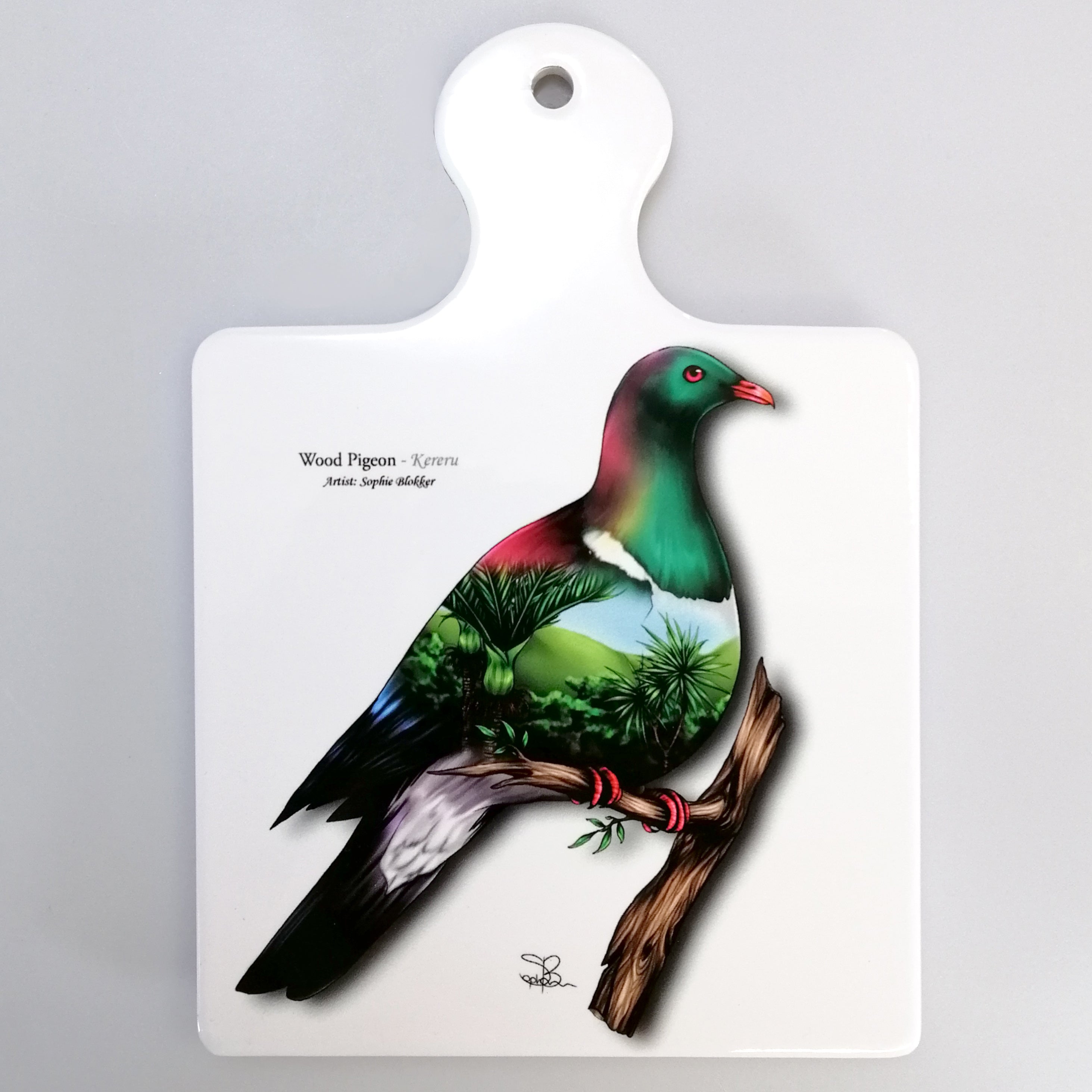 Sophie Blokker - Kereru Ceramic Trivet