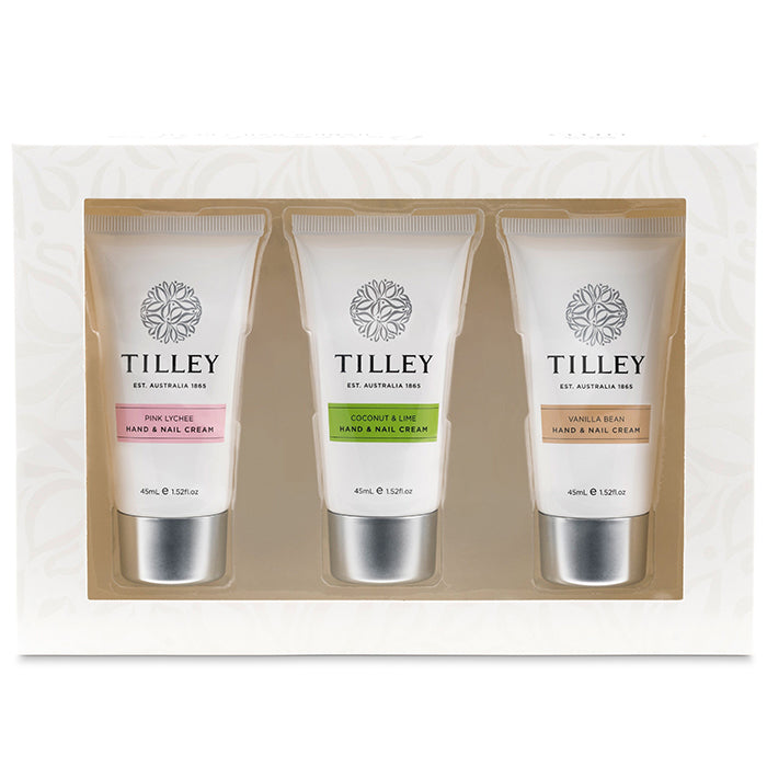 Tilley Hand and Nail Trio - Gourmet - 3 x 45ml