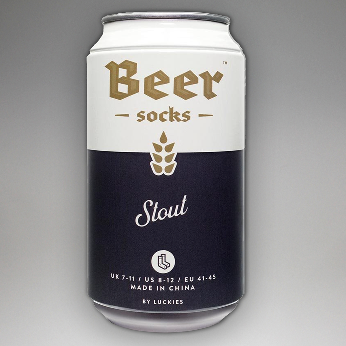 Beer Socks - Stout Can