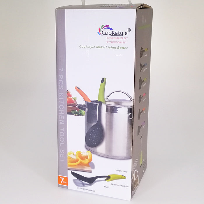 6-piece Nylon Utensil with Stand