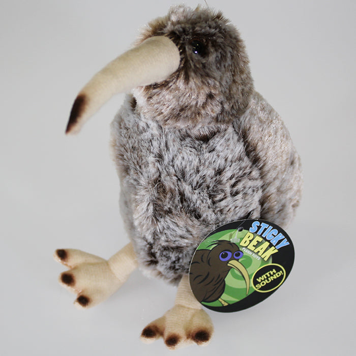 Speckled Kiwi Soft Toy with Kiwi Sound