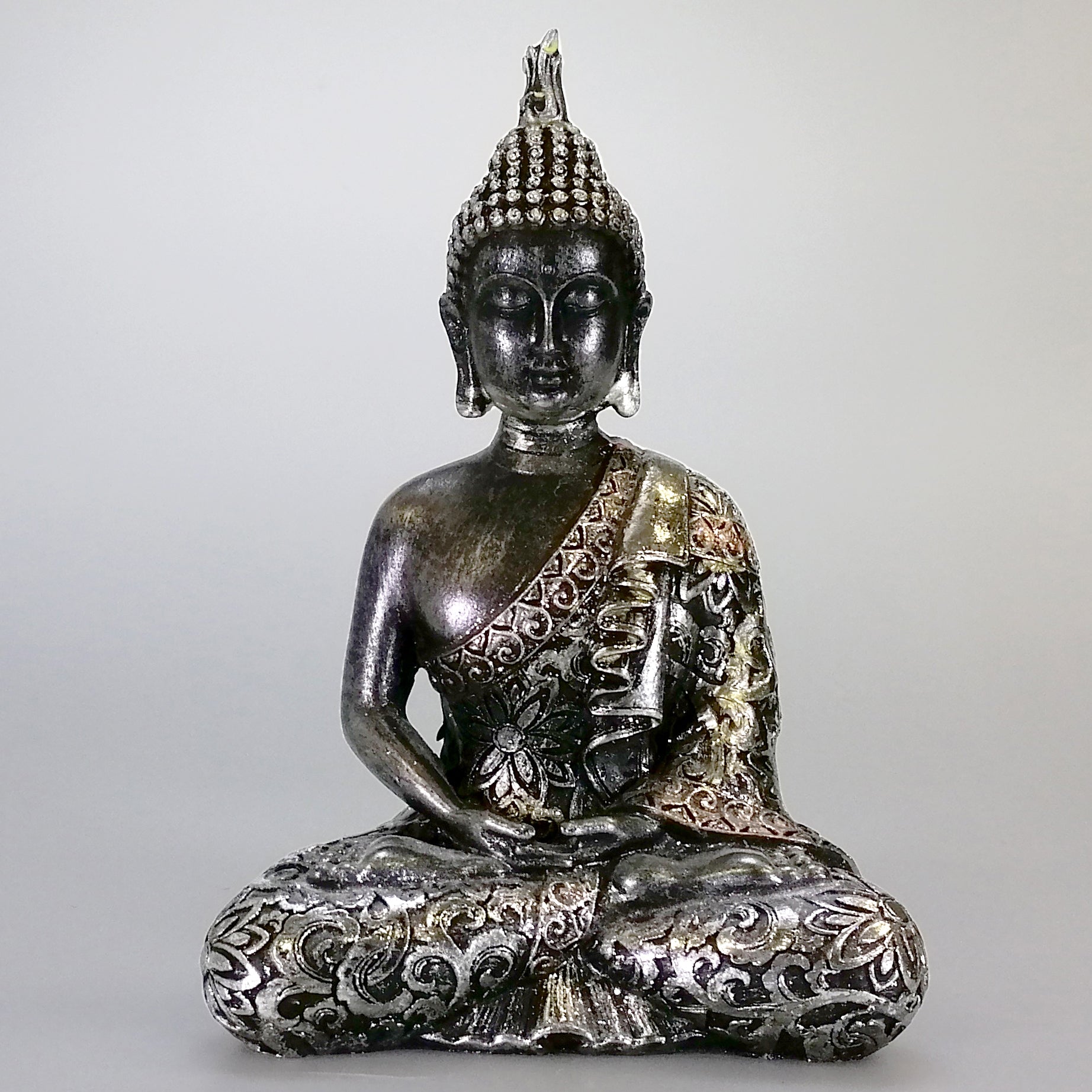 Buddha Figure - Hands on Knee - 18cm