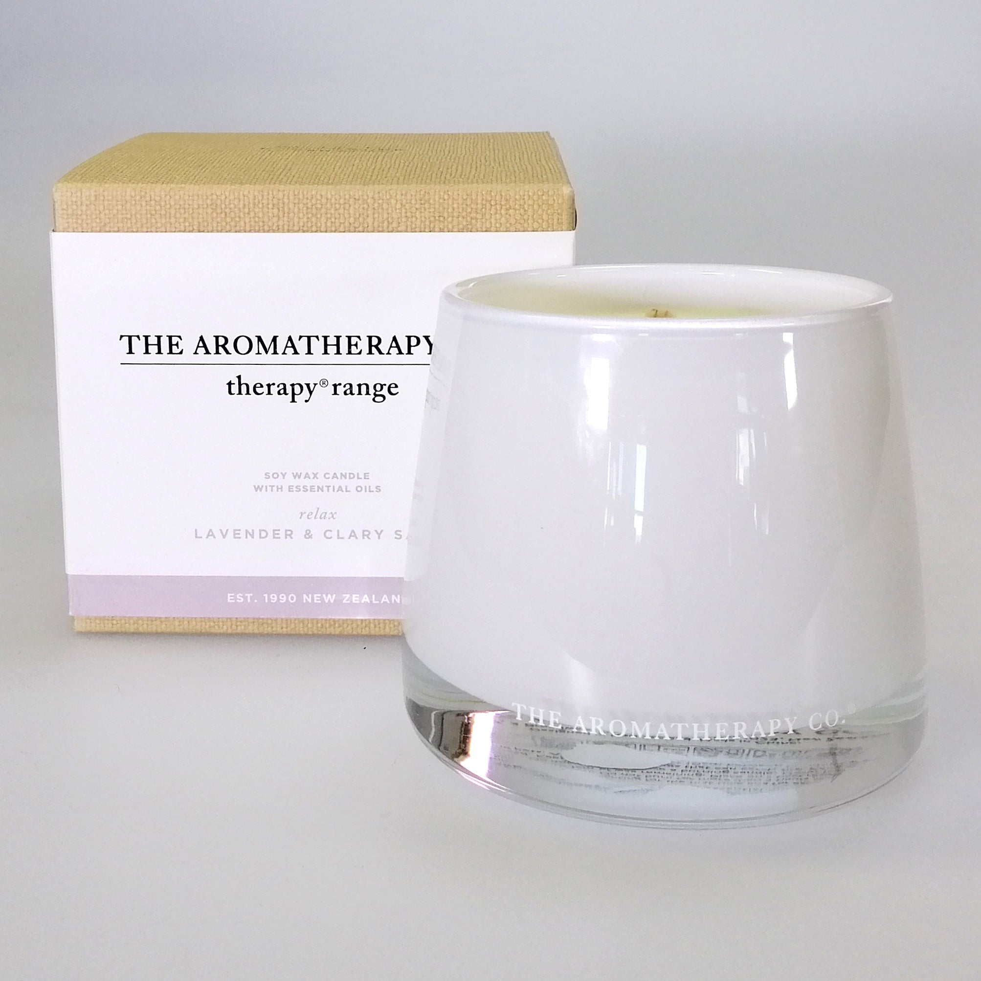 The Aromatherapy Company - Therapy Range 'Relax' - Candle - Lavender & Clary Sage